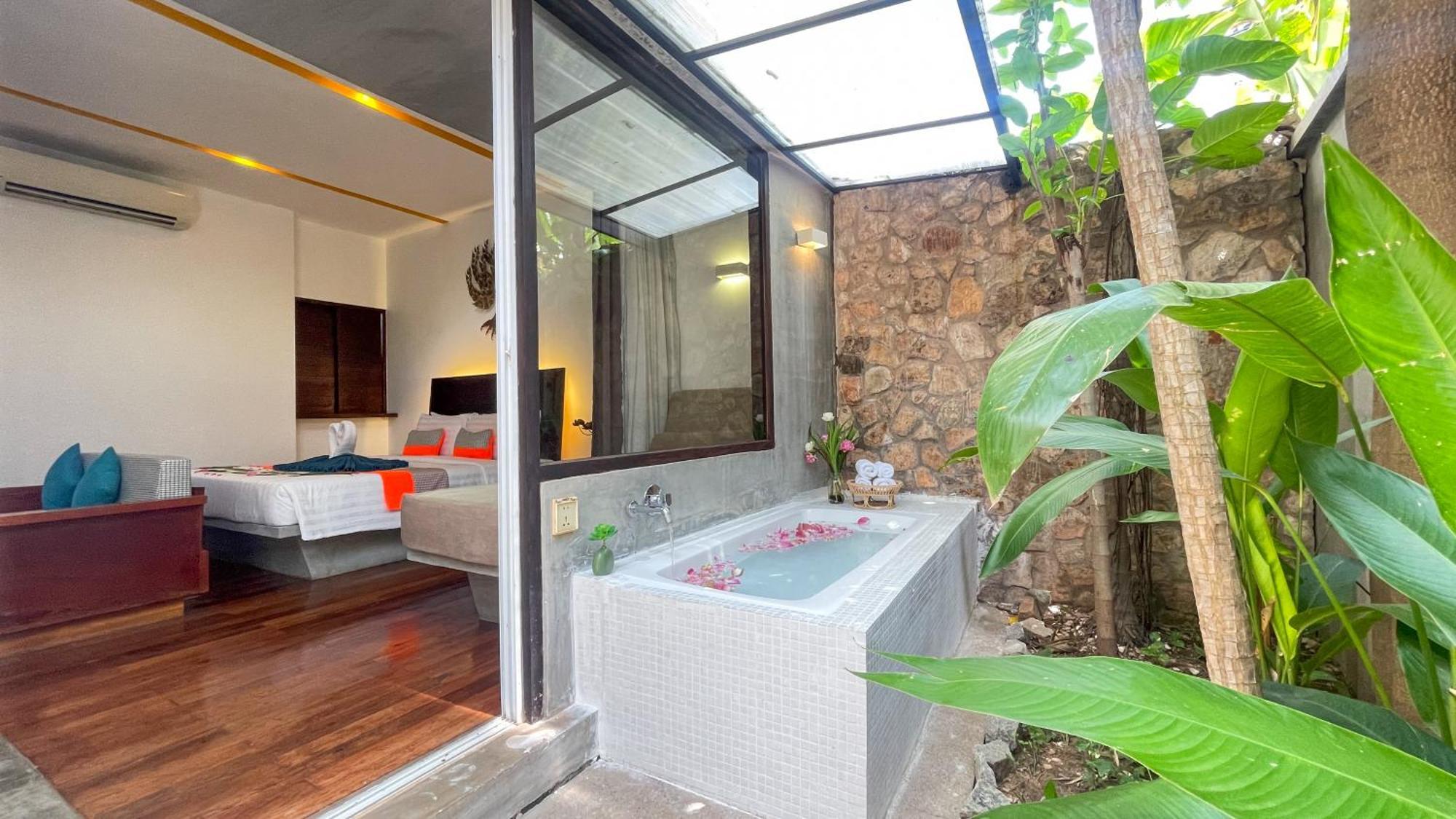 The Calm Oasis Hotel Sziemreap Szoba fotó