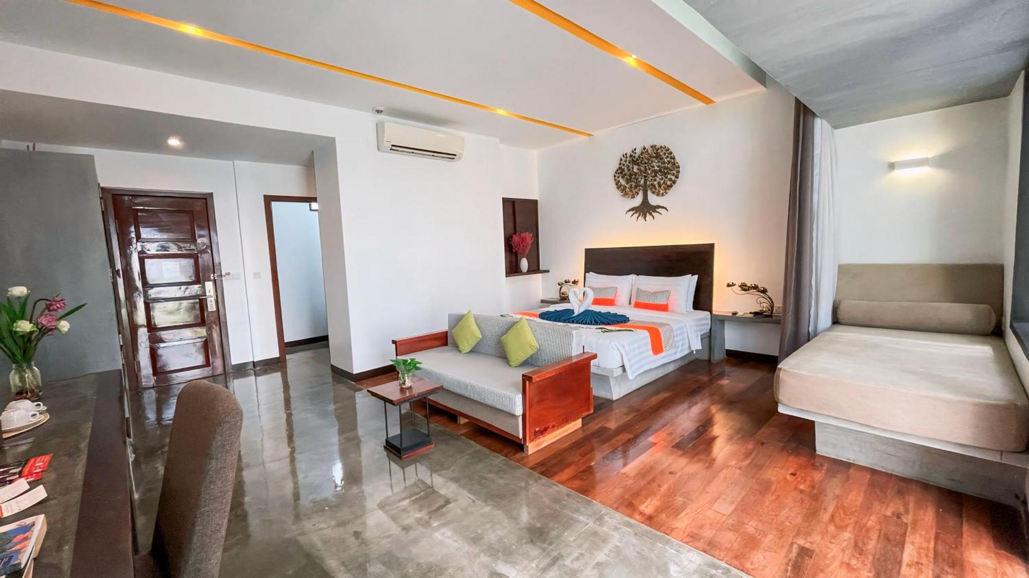 The Calm Oasis Hotel Sziemreap Kültér fotó
