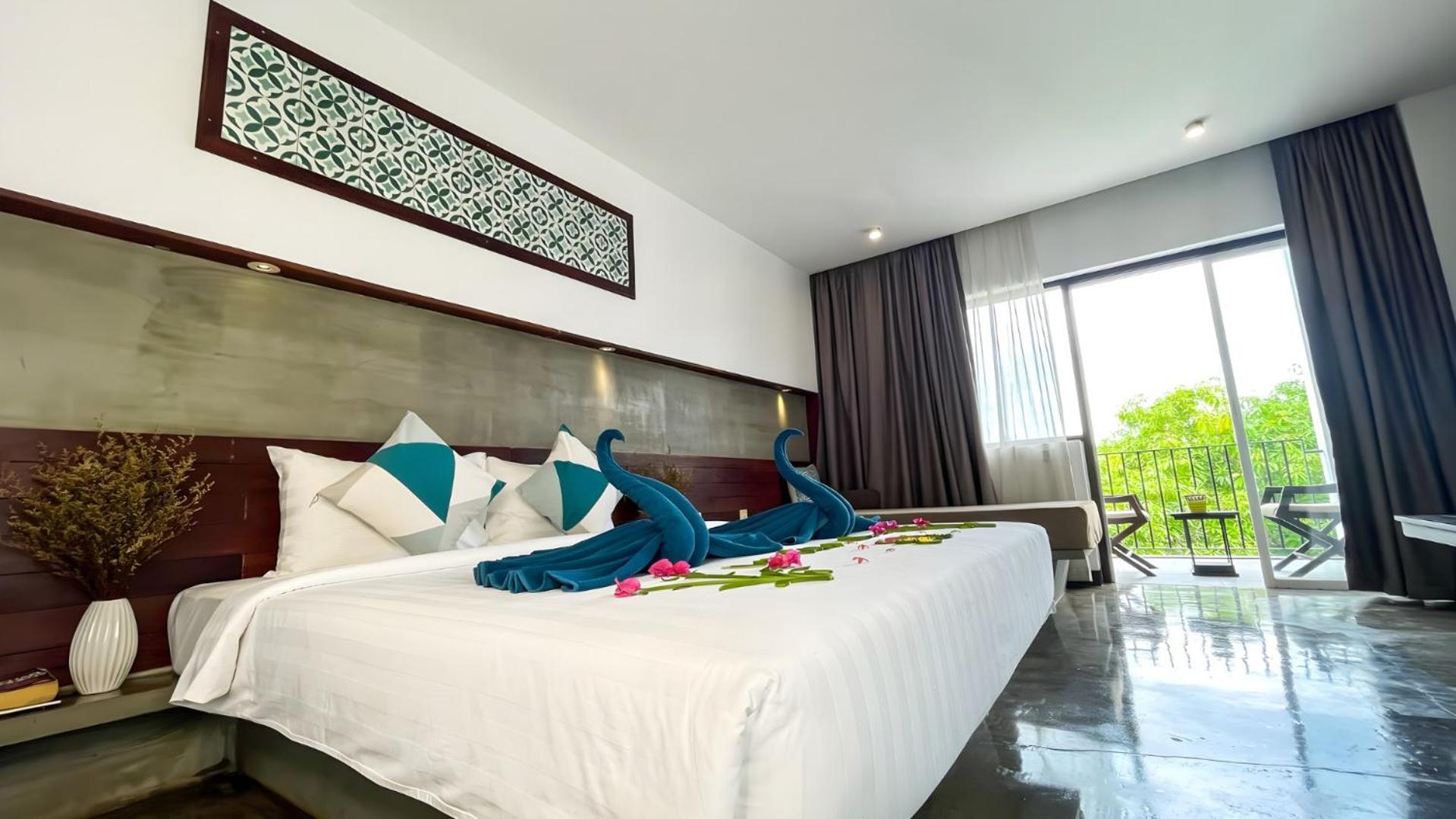 The Calm Oasis Hotel Sziemreap Szoba fotó