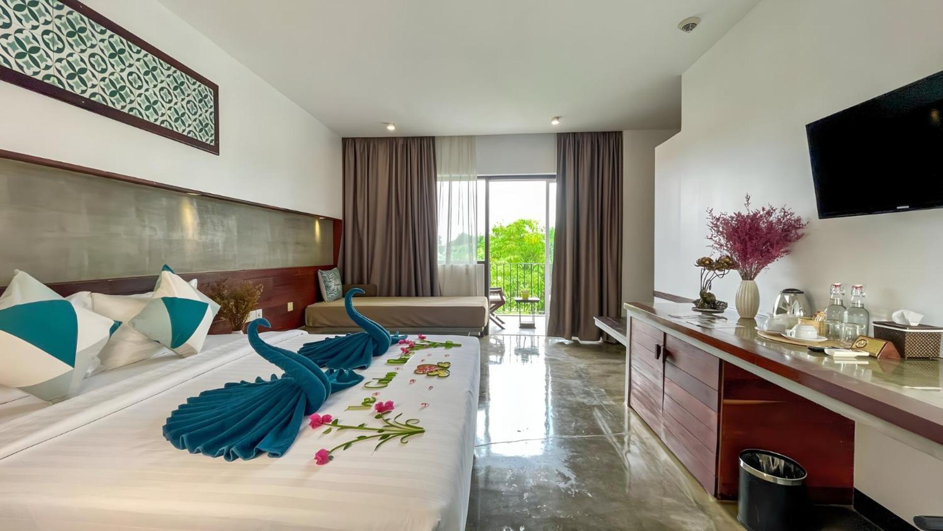 The Calm Oasis Hotel Sziemreap Kültér fotó