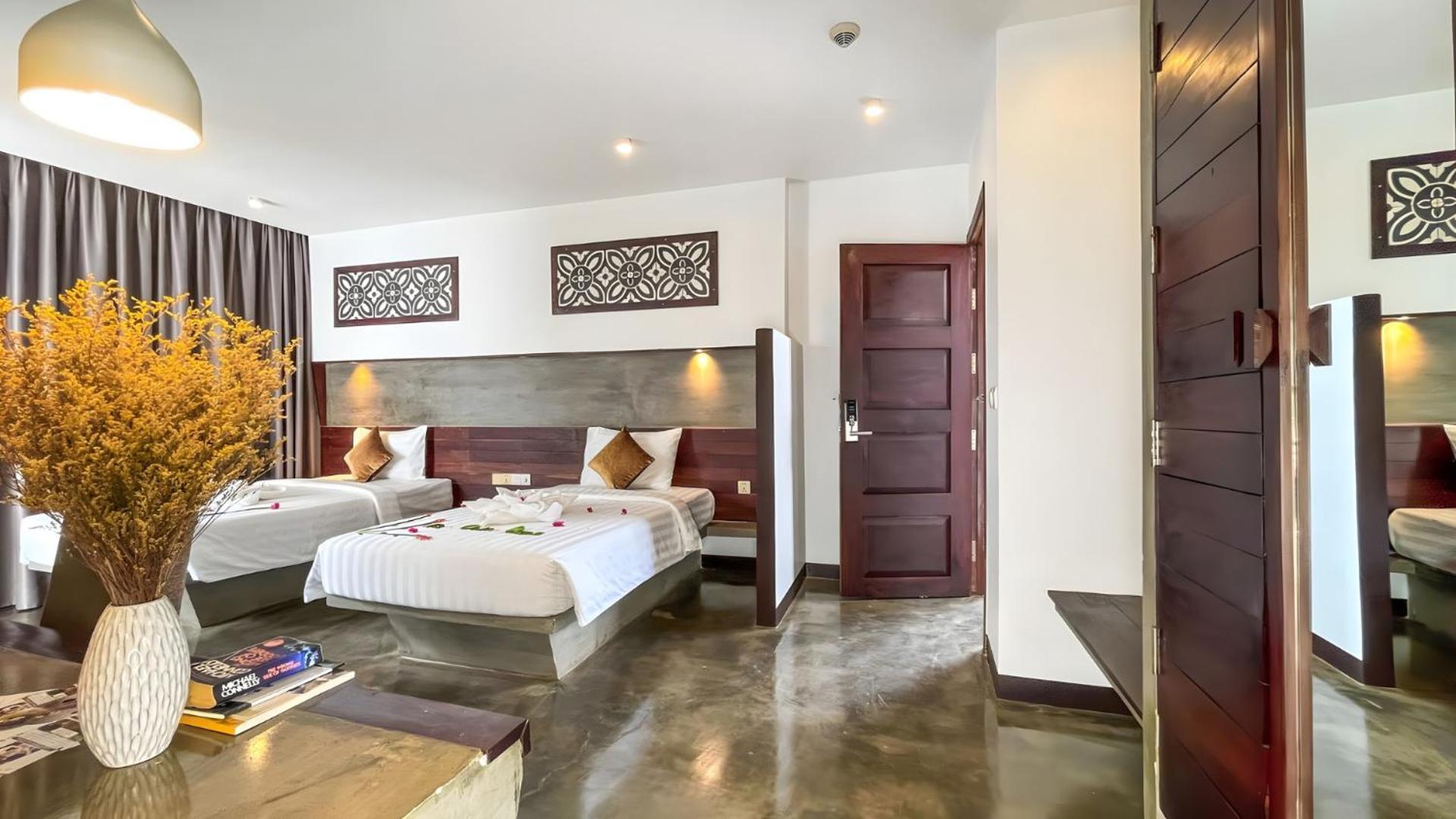 The Calm Oasis Hotel Sziemreap Kültér fotó