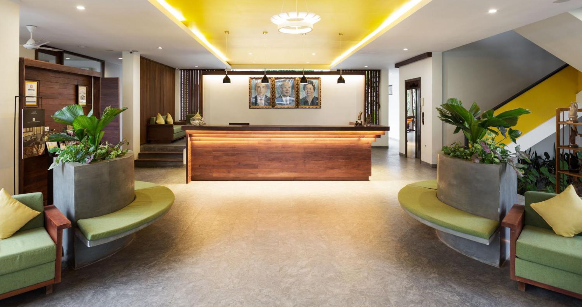 The Calm Oasis Hotel Sziemreap Kültér fotó